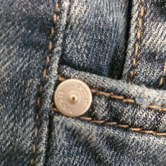 Joe's Jeans Men's Distressed Blue Straight Jeans - Picture 8 of 8